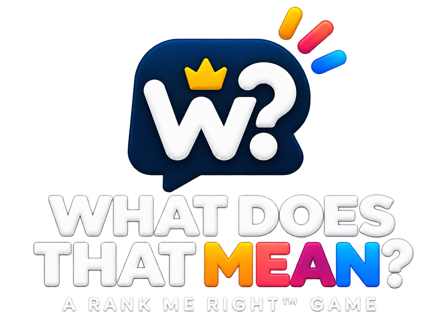WHAT DOES THAT MEAN? logo